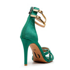 Noel - Green Vegan Suede - Street Sole