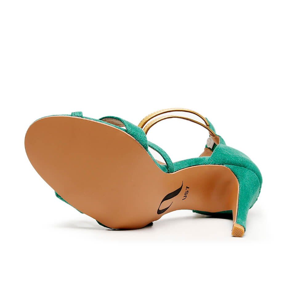 Noel - Green Vegan Suede - Street Sole