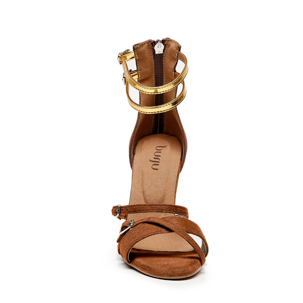 Noel - Vegan Suede Brown - Street Sole