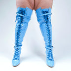 Omani Size Inclusive - Periwinkle - Street Sole - Thigh Variant Five