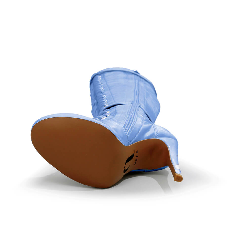 Omani Size Inclusive - Periwinkle - Street Sole - Thigh Variant One