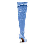 Omani Size Inclusive - Periwinkle - Street Sole - Thigh Variant Four