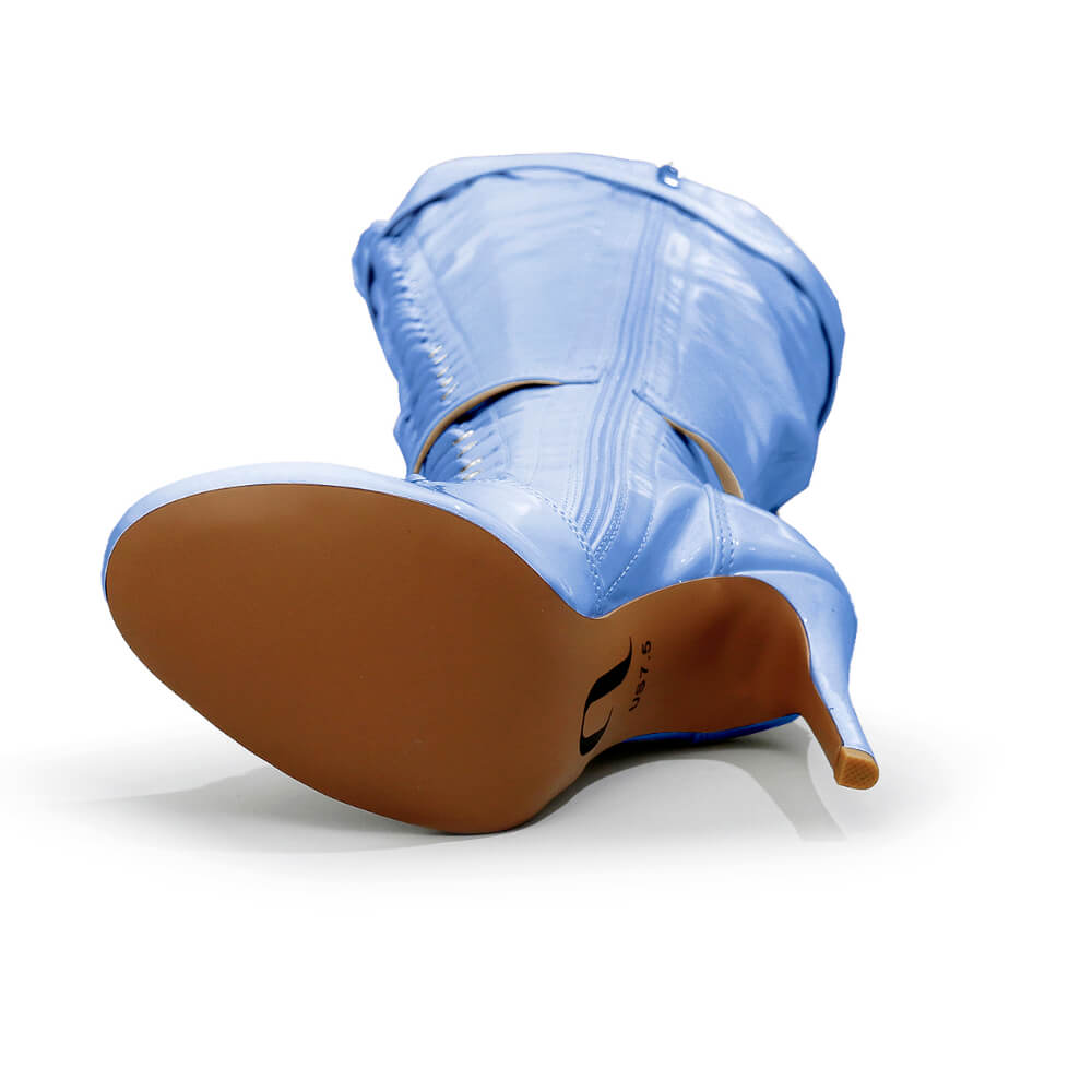 Omani Size Inclusive - Periwinkle - Street Sole - Thigh Variant Five