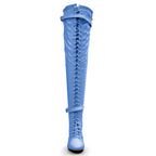 Omani Size Inclusive - Periwinkle - Street Sole - Thigh Variant Six