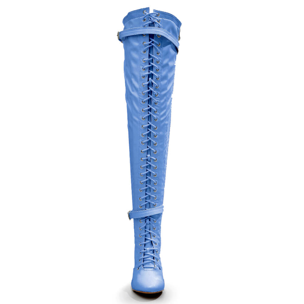 Omani Size Inclusive - Periwinkle - Street Sole - Thigh Variant Six