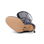 Omani Size Inclusive - Pattern - Rainbow Iridescent Reflective - Street Sole - Thigh Variant Three