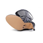 Omani Size Inclusive - Pattern - Rainbow Iridescent Reflective - Street Sole - Thigh Variant Four