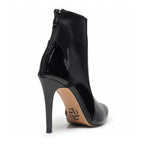 Overcome - Cuir végan noir - Semelle en caoutchouc