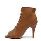 Parker Wide Fit - Cinnamon Vegan Leather - Suede Sole