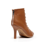 Parker Wide Fit - Cinnamon Vegan Leather - Street Sole