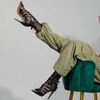 Rene - Black Vegan Leather - Street Sole