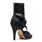 Sabeena - Black Lycra - Street Sole