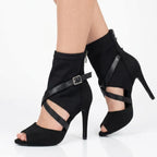 Sabeena - Black Lycra - Street Sole