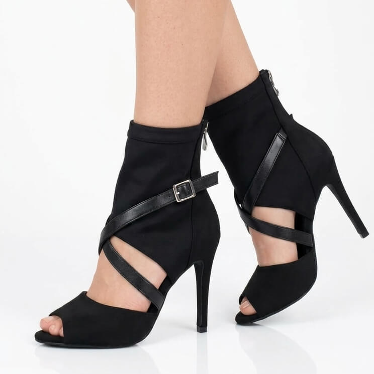 Sabeena - Black Lycra - Street Sole
