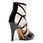 Seven - Black Vegan Patent  - Street Sole