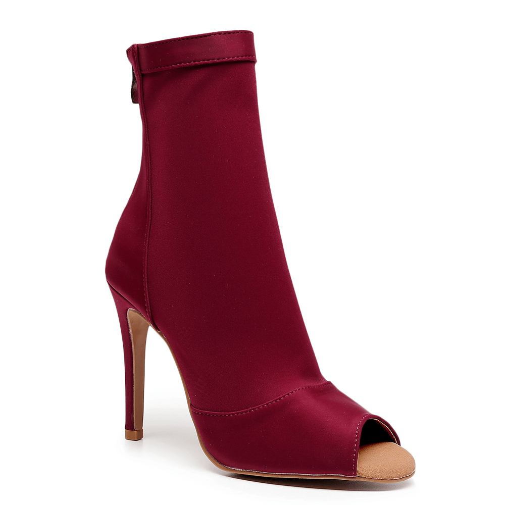 Shabina - Burgundy - Street Sole