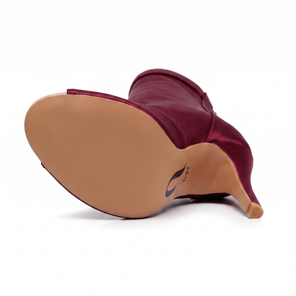 Shabina - Burgundy - Street Sole
