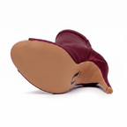 Shabina - Burgundy - Street Sole