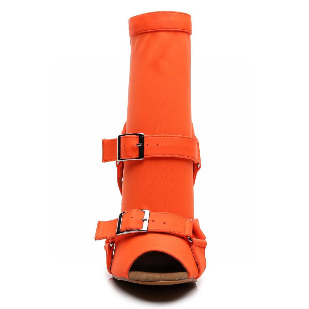 Sharness - Neon Orange Lycra - Street Sole