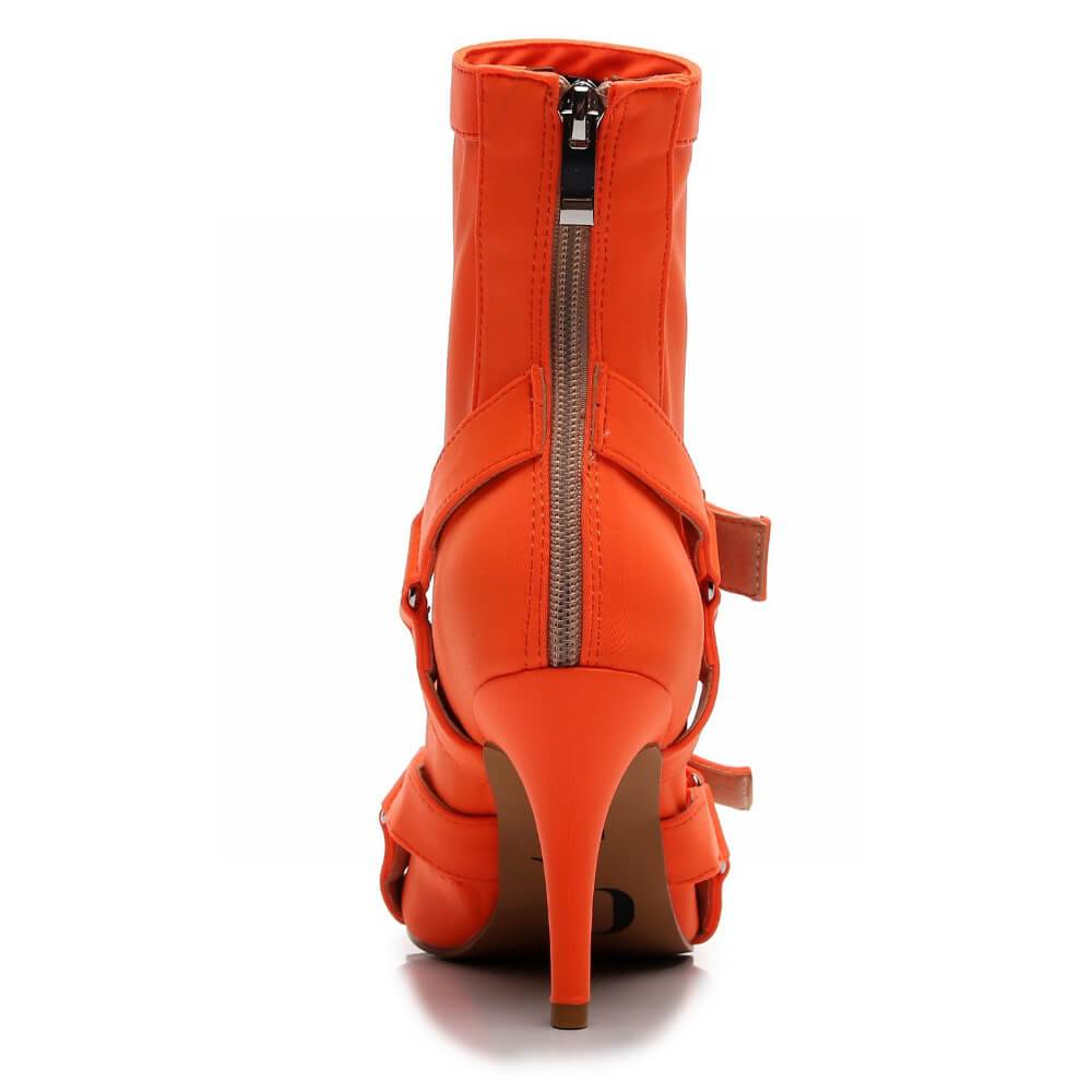 Sharness - Neon Orange Lycra - Street Sole