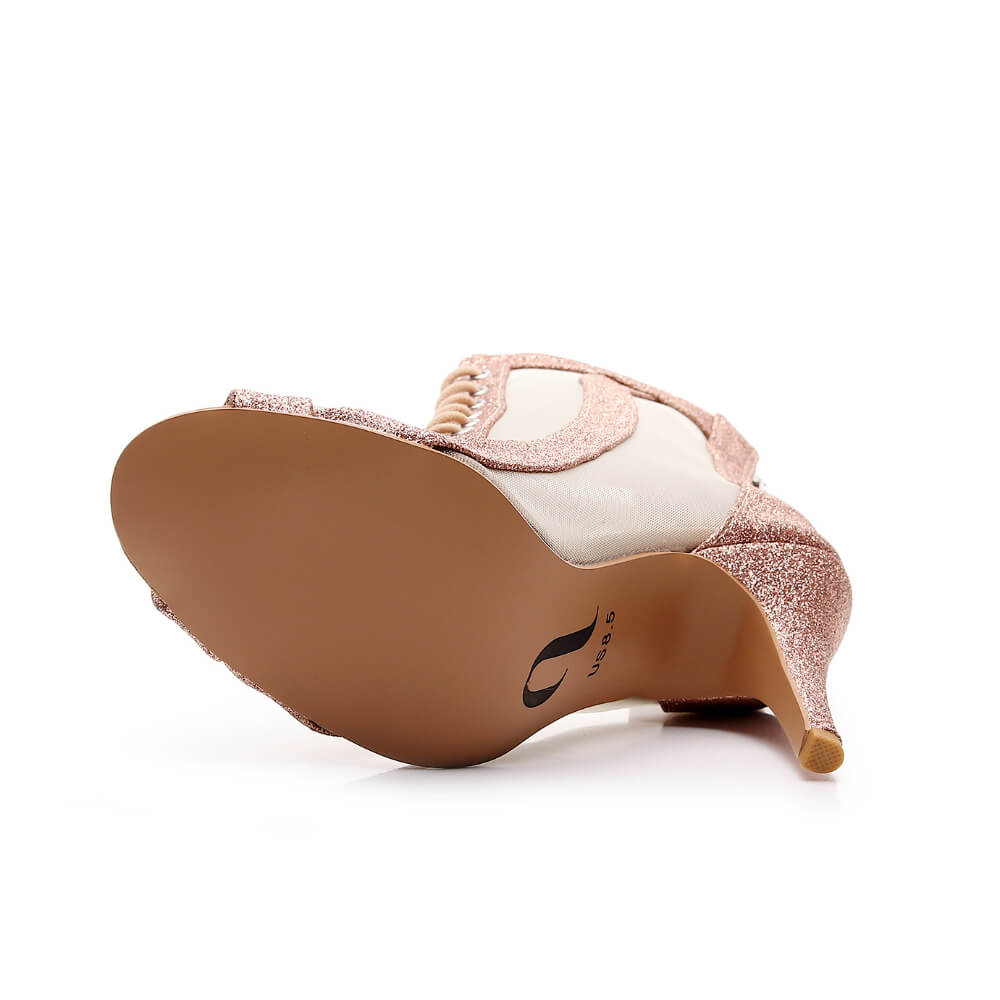 Sierra - Champagne Glitter - Street Sole