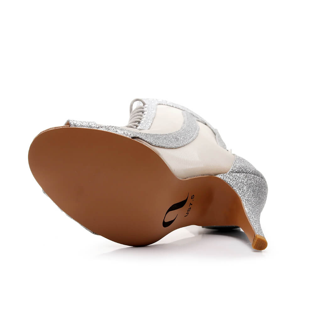 Sierra - Silver Glitter   - Street Sole