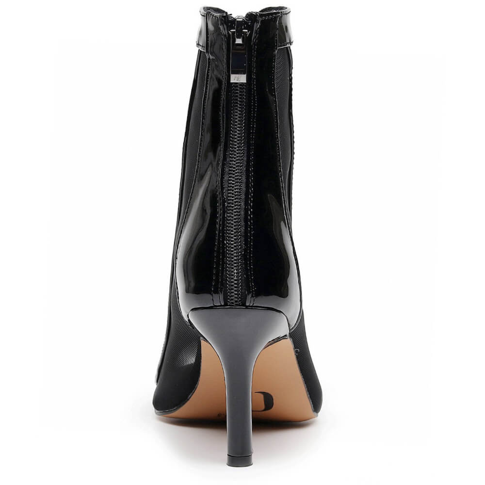 Sierra Wide Fit - Noir verni végan - Semelle Street