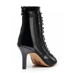 Sierra Wide Fit - Noir verni végan - Semelle Street