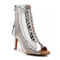 Sierra Wide Fit - Silver Vegan Leather - Street Sole