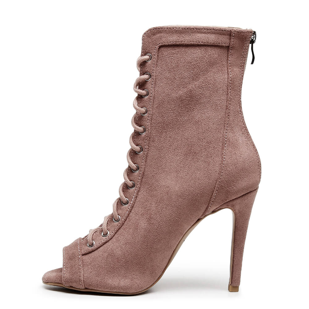 Sierralynn - Blush Vegan Suede - Street Sole