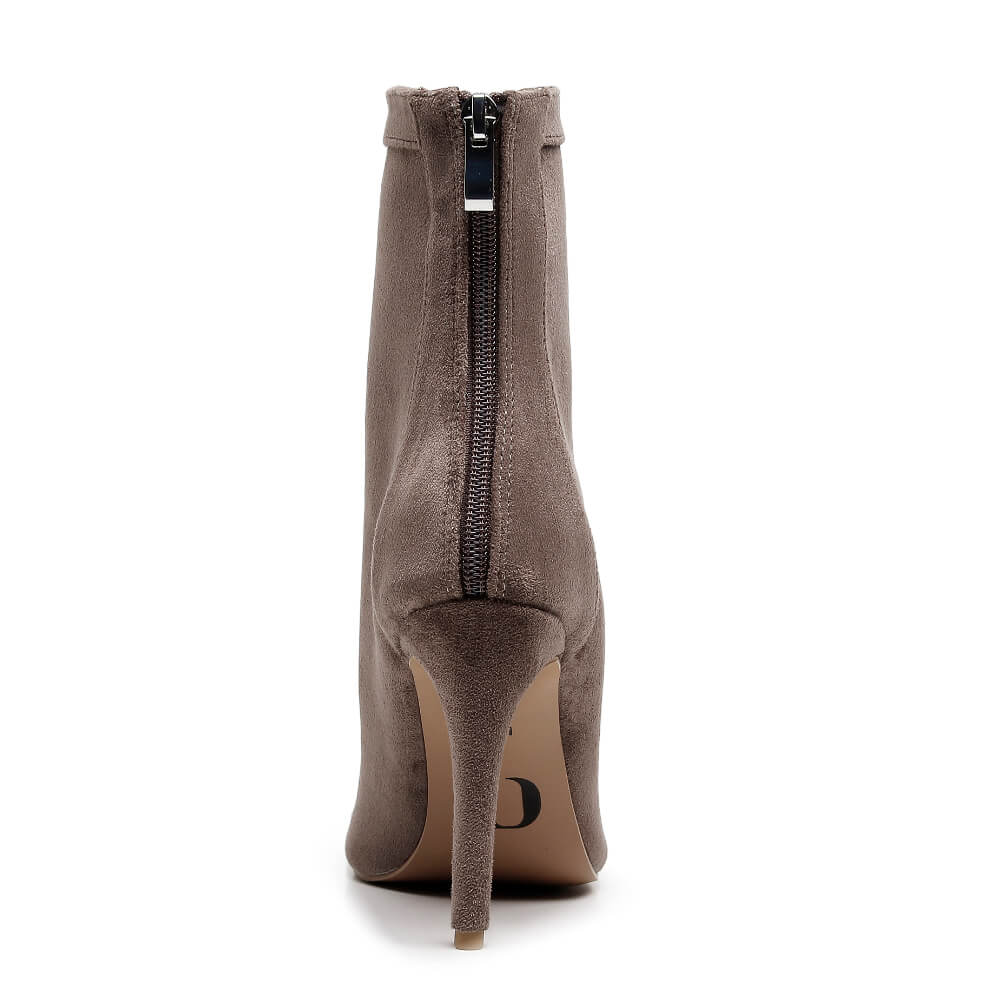 Sierralynn - Taupe Vegan Suede - Street Sole