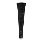 Skye Size Inclusive - Black Lycra - Street Sole - Thigh Variant Three