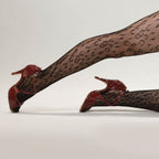 Starlette - Burgundy Vegan Patent  - Street Sole