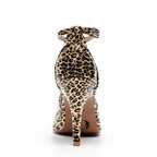 Starlette - Leopard Satin - Street Sole