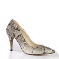Sybil - Beige Vegan Snake - Street Sole