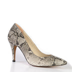 Sybil - Beige Vegan Snake - Street Sole