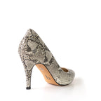 Sybil - Beige Vegan Snake - Street Sole