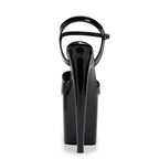 Tate - Black Wet Look - Street Sole