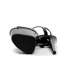 Tate - Black Wet Look - Street Sole