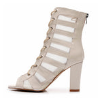 Tempest Wide Fit - Light Tan Patent - Street Sole