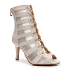 Tempest Wide Fit - Light Tan Patent - Street Sole