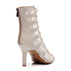 Tempest Wide Fit - Light Tan Patent - Street Sole