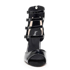 Treasure - Black Vegan Patent  - Street Sole