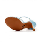 Tylar - Pastel Blue Vegan Patent - Street Sole