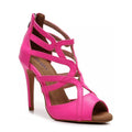 Vera - Hot Pink Vegan Leather - Street Sole