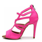 Vera - Hot Pink Vegan Leather - Street Sole