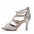 Vera Wide Fit - Silver Glitter - Street Sole