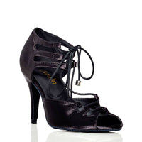 Alemana - Black Satin - Street Sole