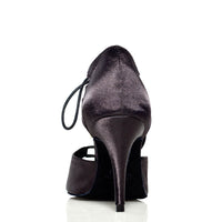 Alemana - Black Satin - Street Sole