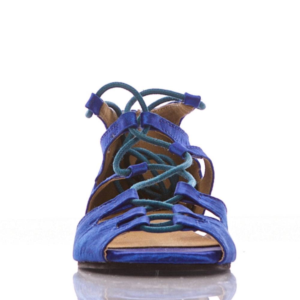 Legato - Blue Satin - Street Sole